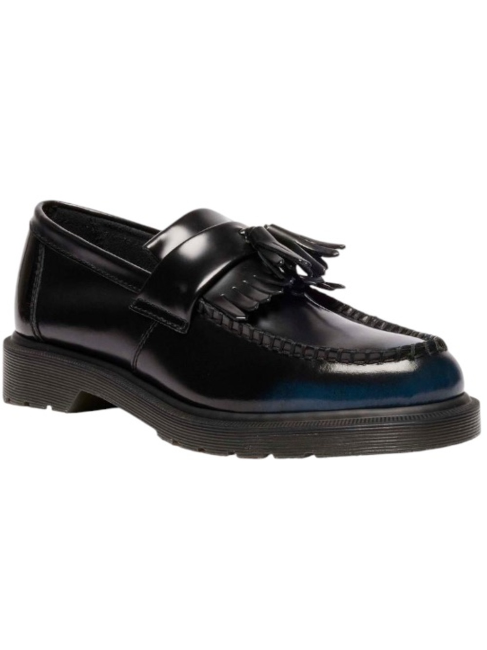 Dr. Martens ADRIAN TASSEL ARCADIA RUB OFF LEATHER LOAFERS